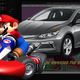 Image for article titled This Guy Hacked His Car To Play Mario Kart